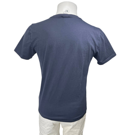 Reiss Men's Navy Blue Short Sleeve Crew Neck Basic T Shirt Tee Top Size M