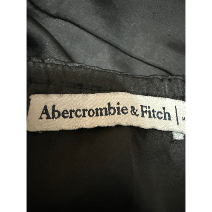 Abercrombie & Fitch Black Strapless Sleeveless Hook Corset Bustier Top Size XS