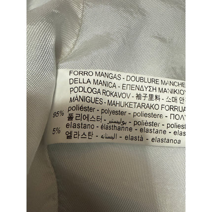 Zara Women's Blue Double Brestaed Long Sleeve Noct Collar Blazer Coat Jacket XS