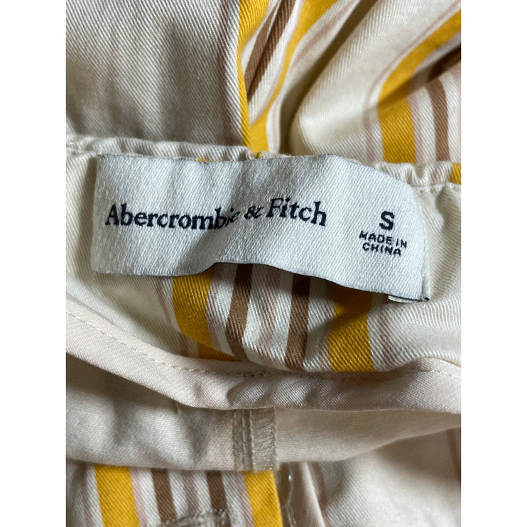 Abercrombie & Fitch Women's Stripe High Rise Palazzo Wide Leg Trousers Pants S