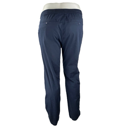 NEW Quince Women's Navy Blue High Rise Straight Leg Trousers Dress Pants Size XL