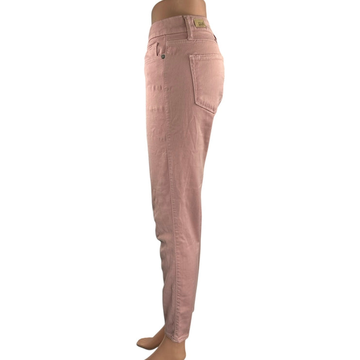 Paige Verdugo Ankle Women's Pink Skinny Leg Low Waist Trousers Pants Size 30