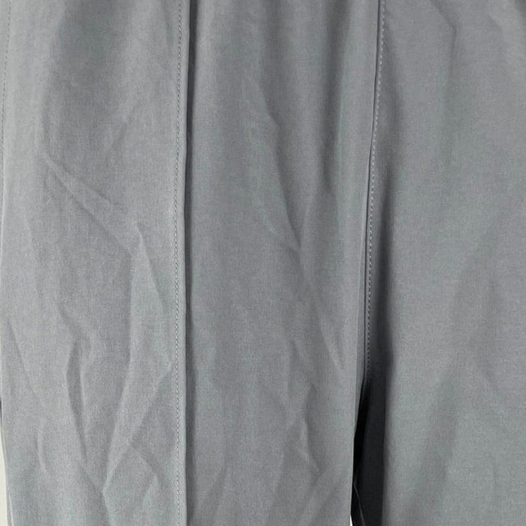 Abercrombie & Fitch Women's Gray Pull On Slit Wide Leg Trousers Pants Size XXS