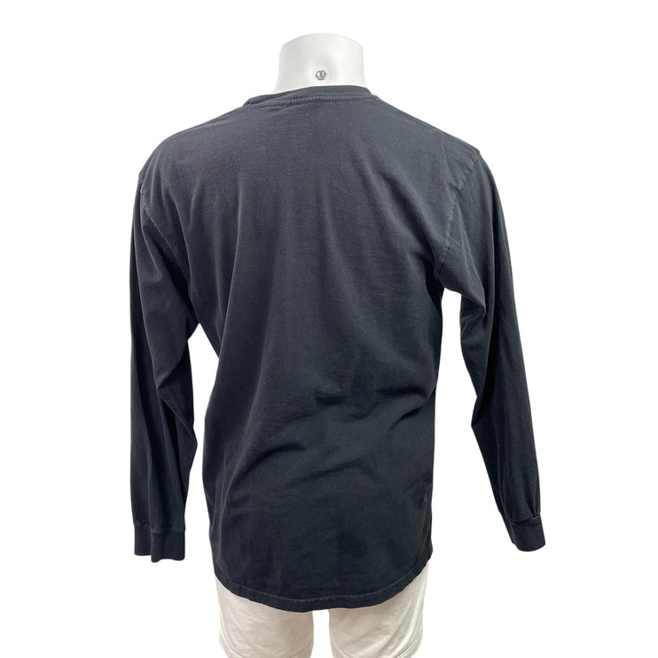 Vans Gray Knitted Long Sleeve Embroidered Logo Sweatshirt Sweater Top Size L
