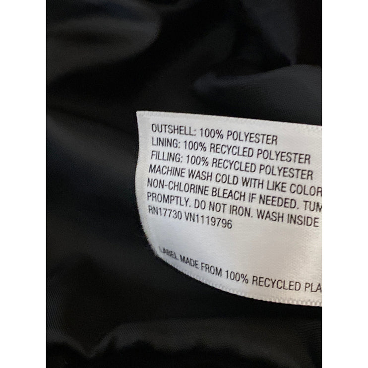 A New Day Women's Black Water Resistant Long Sleeve Full Zip Puffer Jacket Sz M