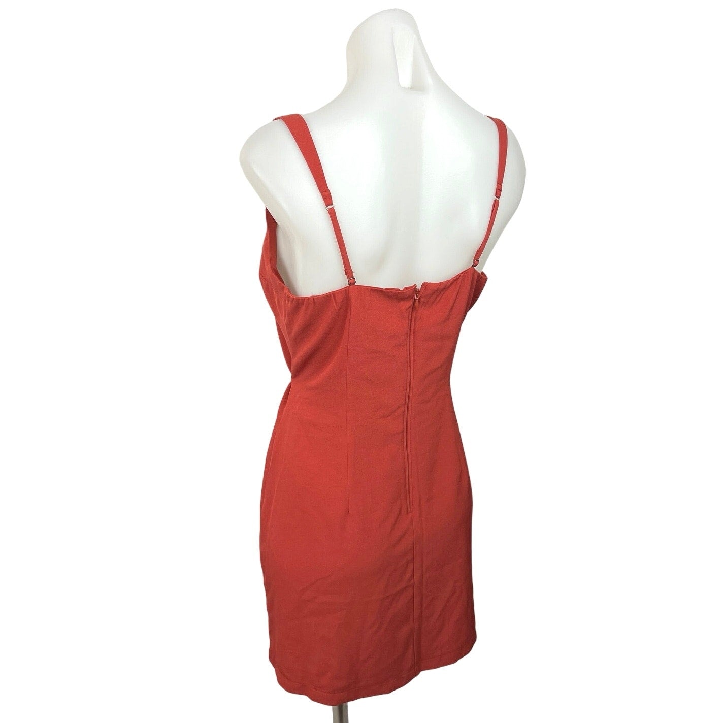 Abercrombie & Fitch Red Square Neck Back Zipper Fit & Flare Mini Dress – Brie Abercrombie & Fitch Red Square Neck Back Zipper Fit & Flare Mini Dress – Brie