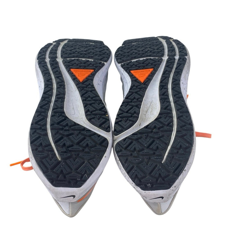 Nike Air Zoom Pegasus 39 Shield Womens White Orange Running Sneakers Shoes Sz 9