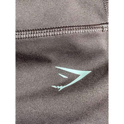 Gymshark Women's Brown Mid Rise Yoga Workout Running Athletic Leggings Pants S