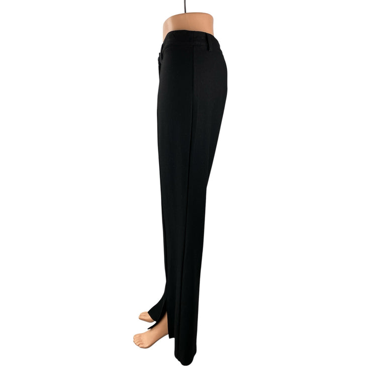 Lulus Women's Black High Waisted Flare Bootcut Wide Leg Trousers Dress Pants XL