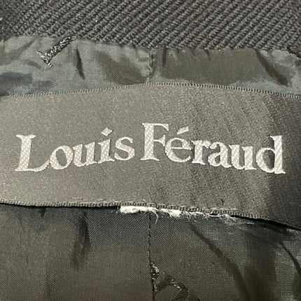 Louis Feraud Women's Multicolor Wool Blend Colorblock Zip Front Shacket Jacket M