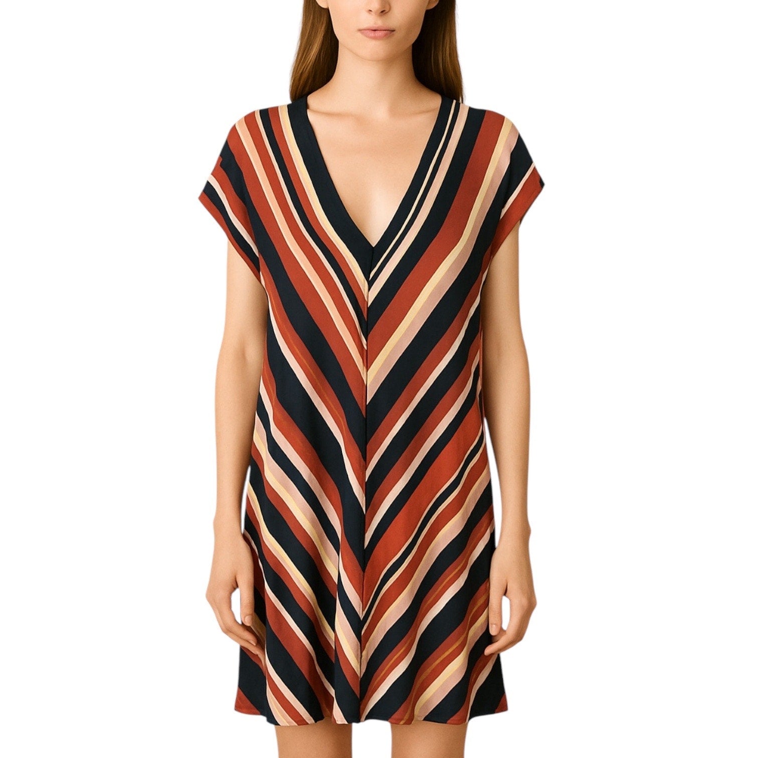 Line Dress Mango Dress Shop A-line Dress With Gathered Details Women MANGO  USA