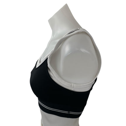 Alo Yoga Airbrush Better Together Women's Black Athletic Activewear Sports Bra S