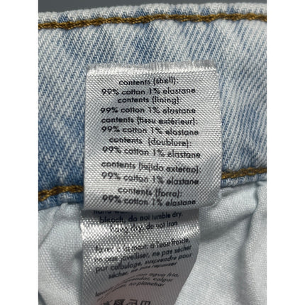WeWoreWhat Light Blue High Rise Baggy Utility Trouser Cargo Denim Jeans Pants 30