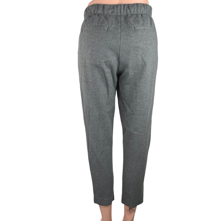 Everlane Gray High Rise Pull On Elastic Waist Casual Cropped Pants Size XXS