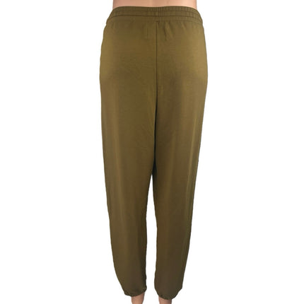 Madewell MWL Brown Tapered Leg High Rise Drawstring Trousers Jogger Pants Size M