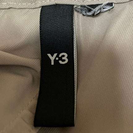 Y-3 Women's Clay Brown Twill Fidlock Belt High Rise Relaxed Cargo Shorts Size S