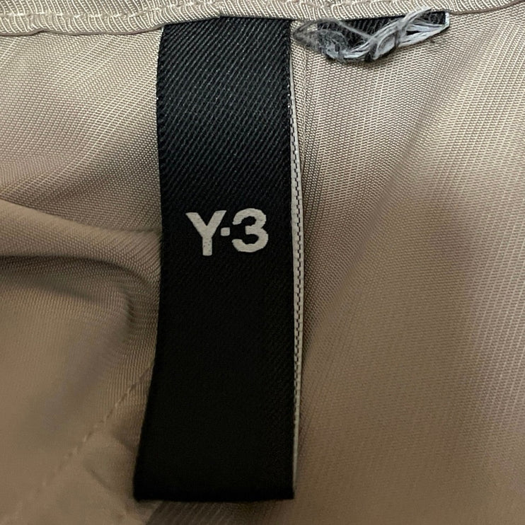 Y-3 Women's Clay Brown Twill Fidlock Belt High Rise Relaxed Cargo Shorts Size S