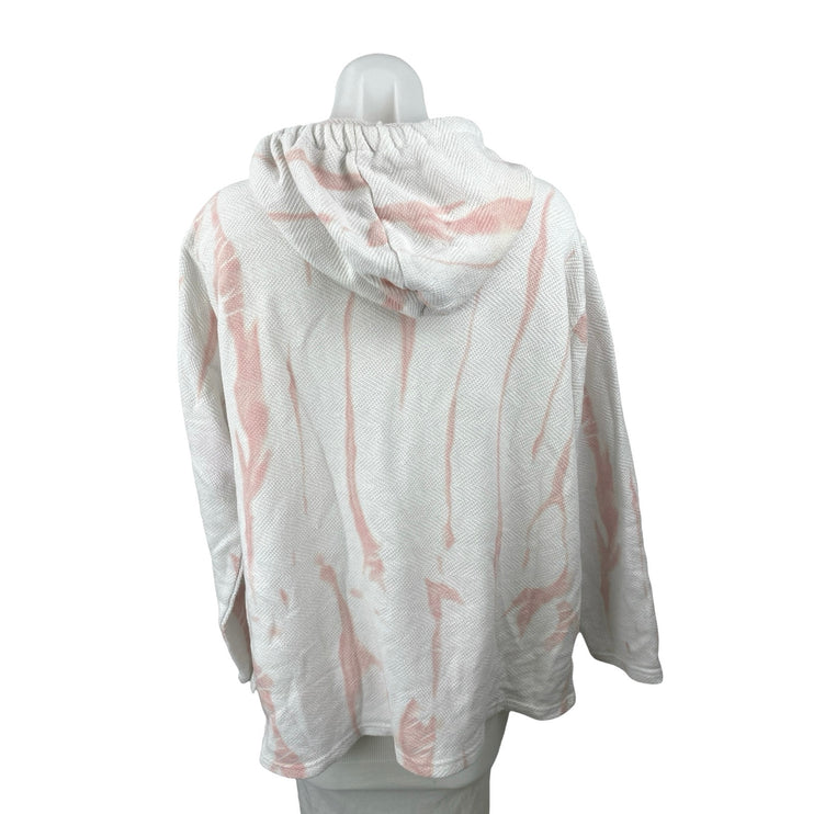 Dreamsicle Graphic Tie-Dye Yoga Gym Athletic Activewear Hoodie Sweatshirt Top L