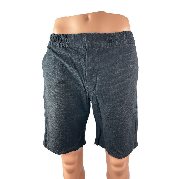 No Nationality NN.07 Men's Black High Rise Casual Lounge Chino Crown Shorts 31