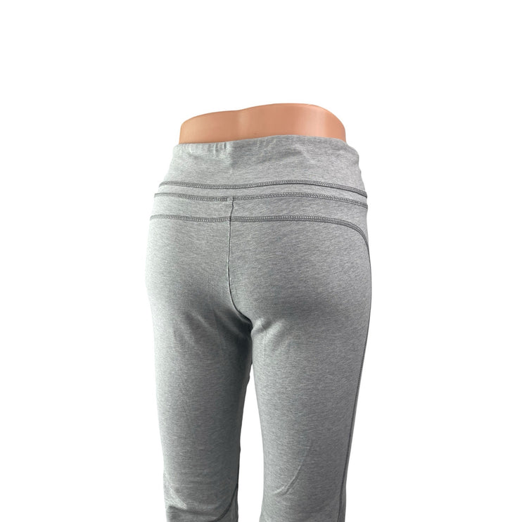 Old Navy Women's Gray Mid Rise Flare Bootcut Leggings Yoga Lounge Pants Size M