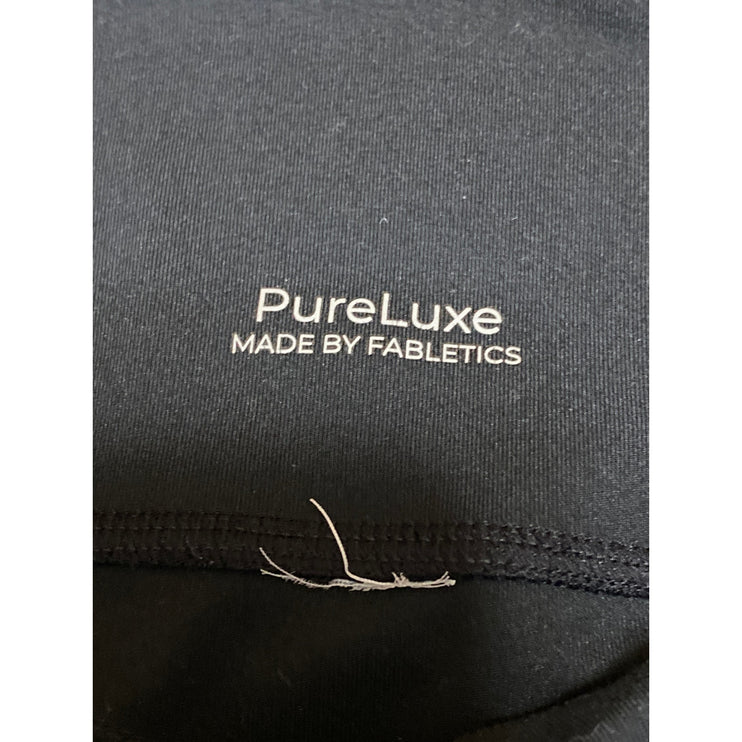 Fabletics PureLuxe Women's Black Yoga Athletic Activewear Flare Leggings Pants S
