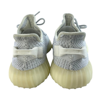 Adidas Yeezy Boost 350 V2 White Gray Knit Lace Up Athletic Sneakers Shoes Sz 9.5