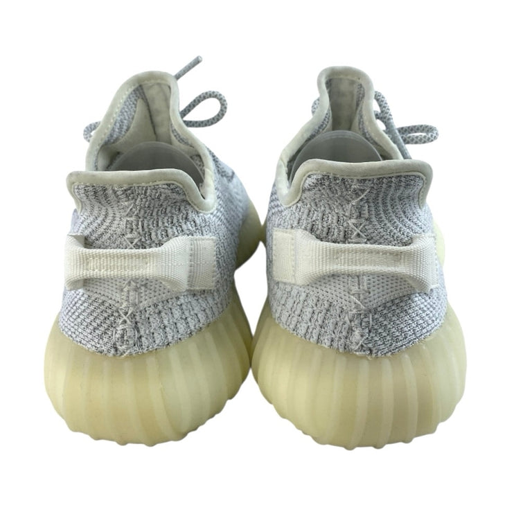 Adidas Yeezy Boost 350 V2 White Gray Knit Lace Up Athletic Sneakers Shoes Sz 9.5