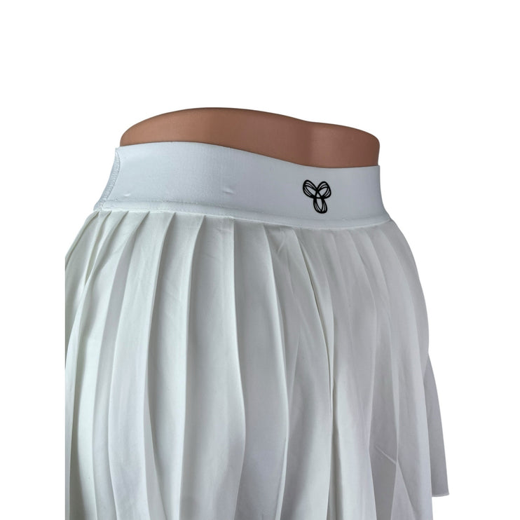 NEW Aritzia TNAction Womens White Yoga Tennis Athletic Activewear Skort Skirt XS