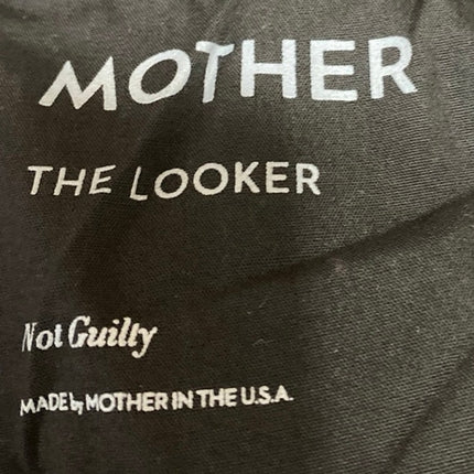 Mother The Looker Women's Black High Waisted Skinny Denim Jeans Pants Size 28