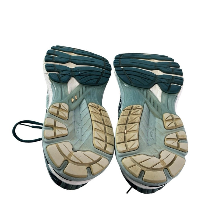 ASICS GT 2000 9 Womens Green Lace Up Low Top Athletic Running Sneakers Shoes 7.5