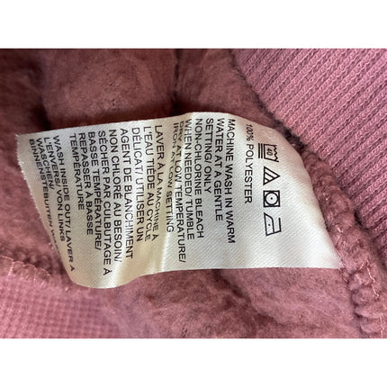 Askya Women's Pink Sherpa Fleece Faux Fur Long Sleeve Sweater Sweatshirt Top S