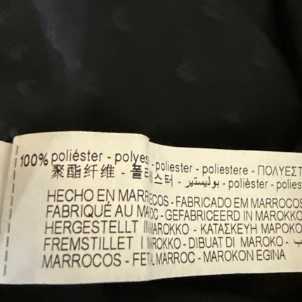 Zara Women's Black Bow Tie Long Puff Sleeve 3D Semi Sheer Blouse Top Size S