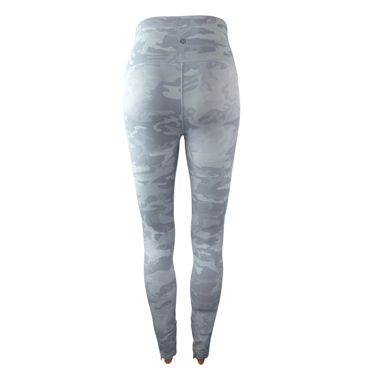 Lululemon Women's Camouflage Skinny Yoga Athletic Activewear Leggings Pants Sz 4