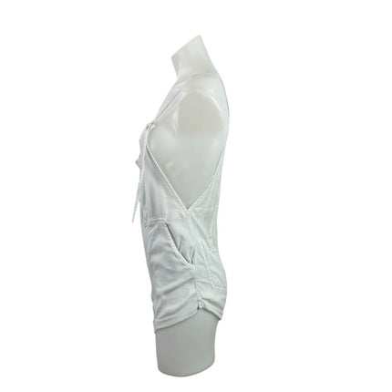 Billabong Women's Blue Bib Pocket Utility Outdoor Shortalls Overalls Romper XS