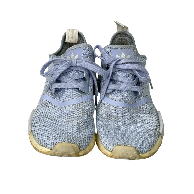 Adidas NMD_R1 Aero Blue Women's Mesh Lace Up Athletic Running Shoes Size 7
