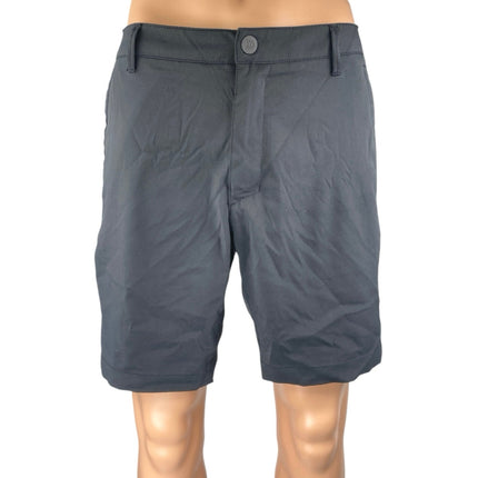 All In Motion Men's Gray High Waist Pockets Casual Golf Chino Khaki Shorts Sz 32