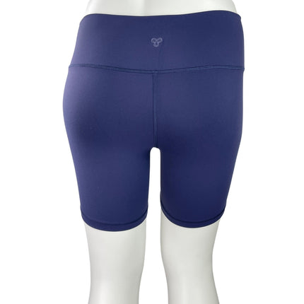 Aritzia TnAction Women's Navy Blue High Rise Running Athletic Biker Shorts Sz XL