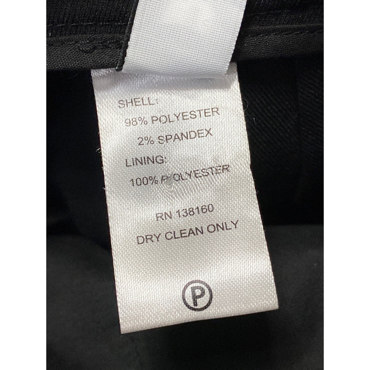 LBT Little Black Tux Women Black High Rise Wide Leg Trousers Dress Pants Size 10