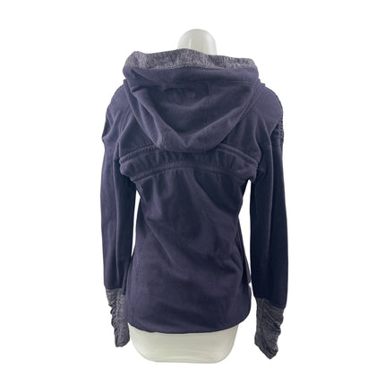 Lululemon Apres Run Pullover Women's Purple Hoodie Hooded Sweater Top Size 10