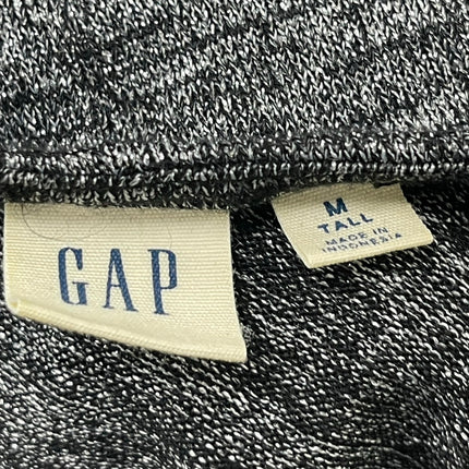 GAP Women's Gray Knit Long Sleeve Crew Neck Mini Tunic Shift Sweater Dress Sz M