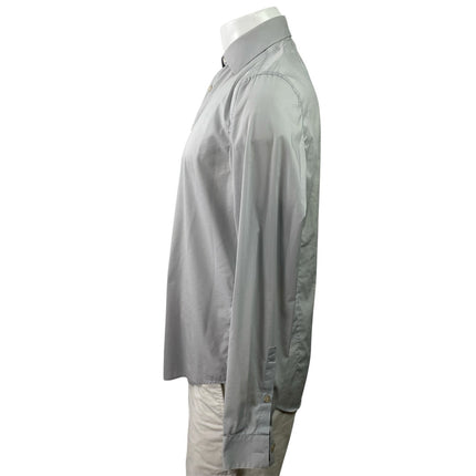 Kenneth Cole Reaction Men's Gray Extra Slim Fit Long Sleeve Button Up Shirt 15.5