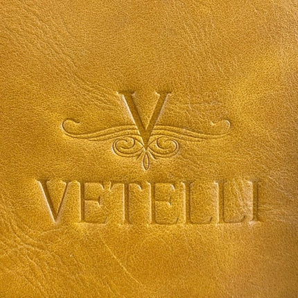 Vetelli The Hanging Toiletry 100% Leather Foldable Pockets Travel Pouch Bag
