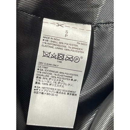 Banana Republic Pink Wool Notched Collar Long Sleeve Walker Pea Coat Jacket Sz S