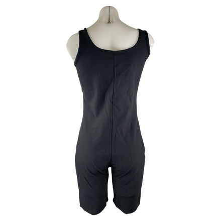 NEW CTU Women's Black Sleeveless Yoga Athletic Activewear Tank Jumpsuit Romper M