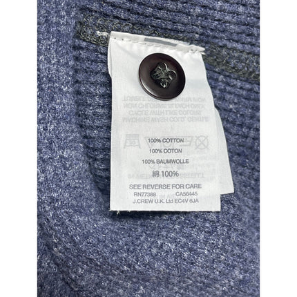 Wallace & Barnes Mens Blue Waffle Knit Long Sleeve Thermal Henley T Shirt Top XL