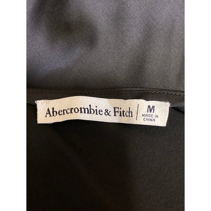 Abercrombie & Fitch Women's Black Scoop Neck Sleeveless Corset Cami Tank Top M