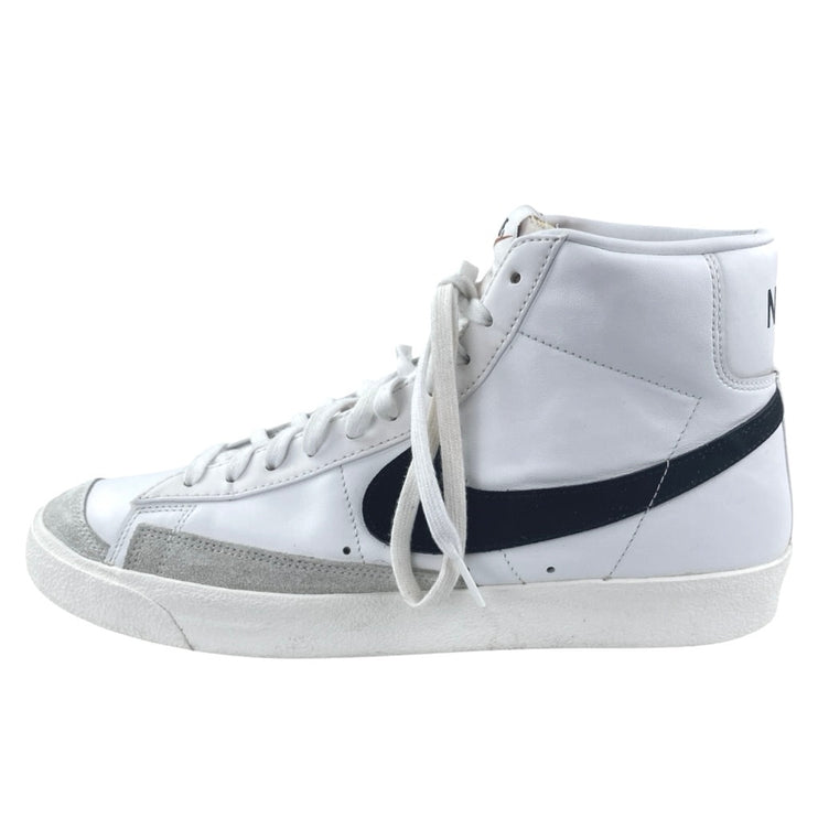 Nike Blazer 77 Vintage Men's White Lace Up Mid Top Athletic Sneakers Shoes Sz 12