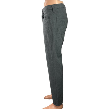 Bonobos Men's Dark Gray Wool Mid Rise Tapered Career Dress Pants Size 30x30