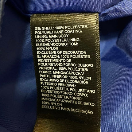 The North Face Thermoball TriClimate Blue Hooded Windbreaker Coat Jacket Size S