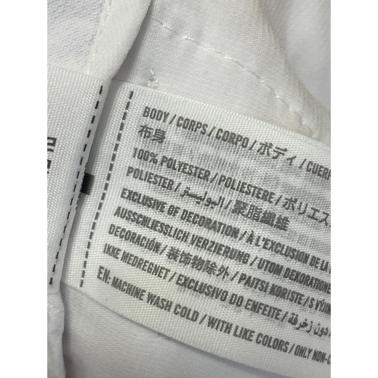 Abercrombie & Fitch Women's White Pleated High Waist Wide Leg Trousers Pants 24